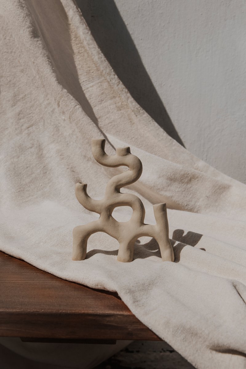 Sculptural ceramic form &mdash; highlight of our work